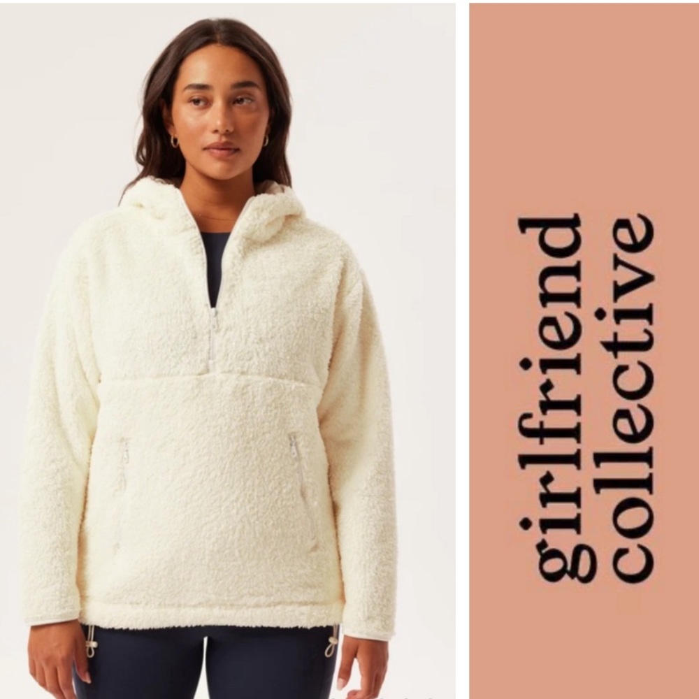 Girlfriend Collective White Recycled Fleece
Hoodie women new
$138
COLOR WHITE